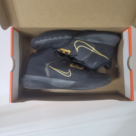 Nike Kyrie Flytrap IV Men's Basketball Shoes Black/Yellow - Size 7Y - Picture 3 of 5